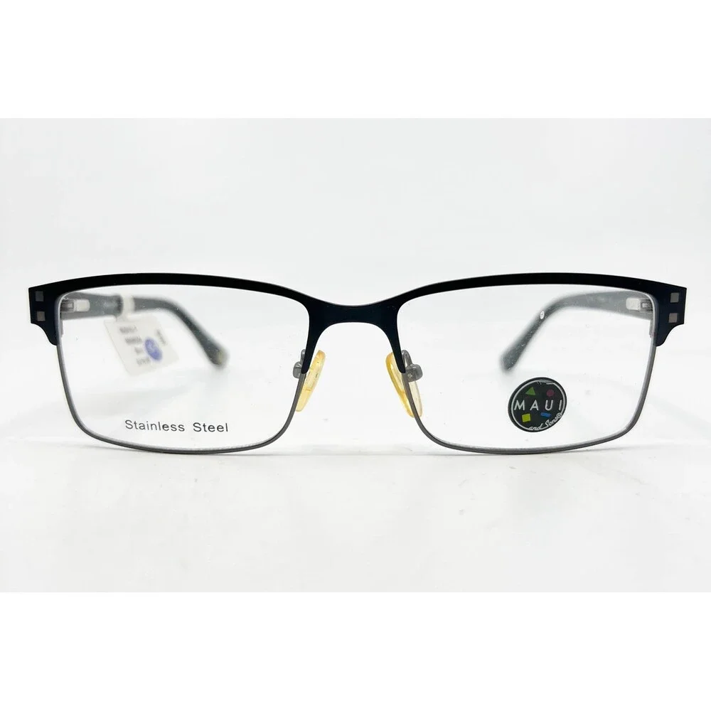 Maui and Sons Eyeglasses Men Black Rectangular MS 501-1 53-16-140